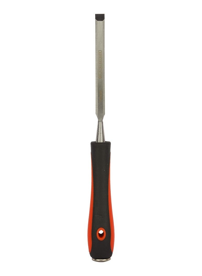 BLACK+DECKER BDHT16695 Steel Wood Chisel-12mm (Orange) - Image 1